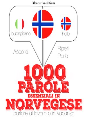 cover image of 1000 parole essenziali in Norvegese